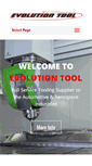 Mobile Screenshot of evolutiontool.com